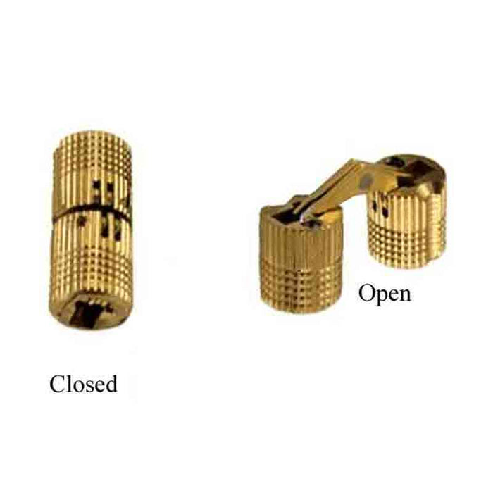 Small Brass Barrel Hinge - Paxton Hardware