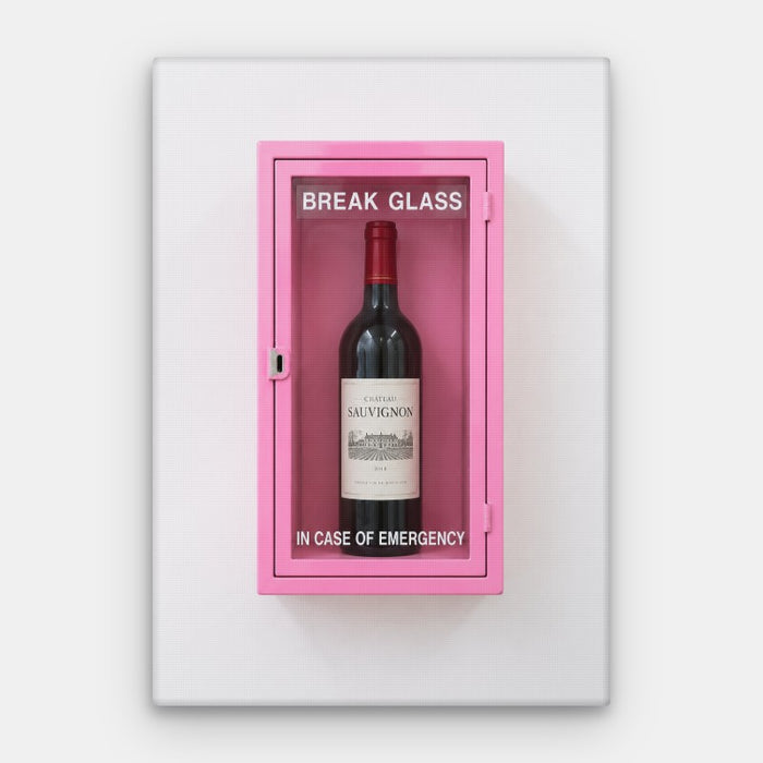 Break Glass Canvas — Canvas Vertical #01