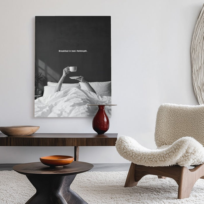 Breakfast Hallelujah Canvas — Canvas Vertical #02