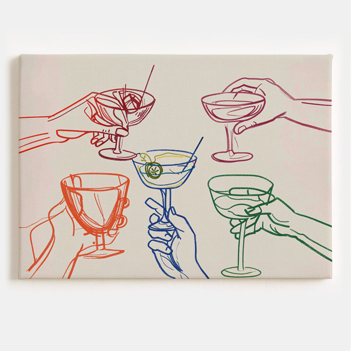 Brunch With The Gals Canvas