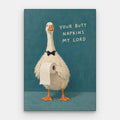 Butt Napkins Canvas — Canvas Vertical #01