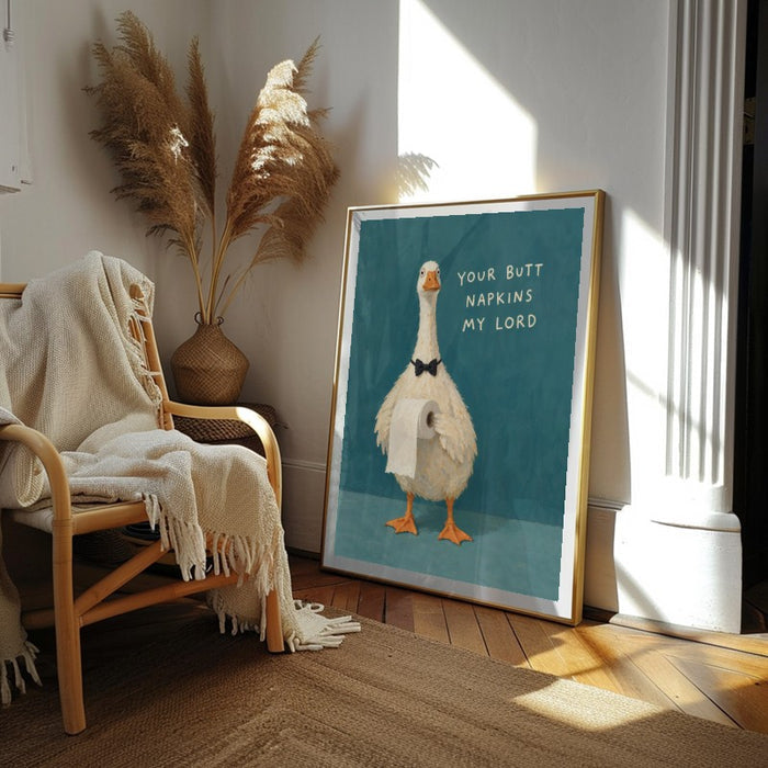 Butt Napkins — Art Print Vertical #02