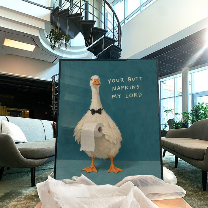 Butt Napkins — Art Print Vertical #04