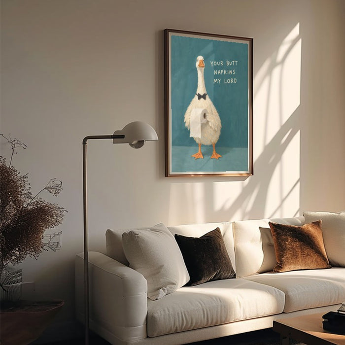 Butt Napkins — Art Print Vertical #05