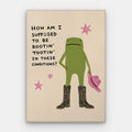 Can Not Root Toot Canvas — Canvas Vertical #01