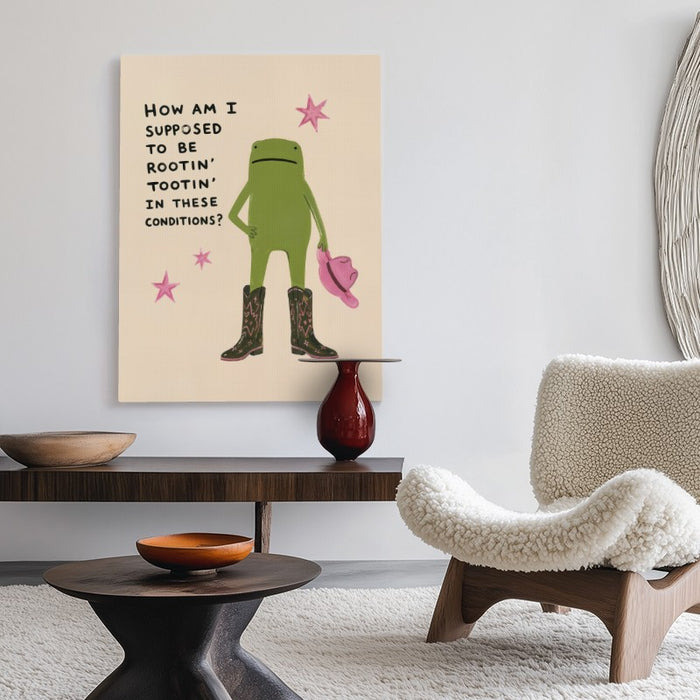 Can Not Root Toot Canvas — Canvas Vertical #02