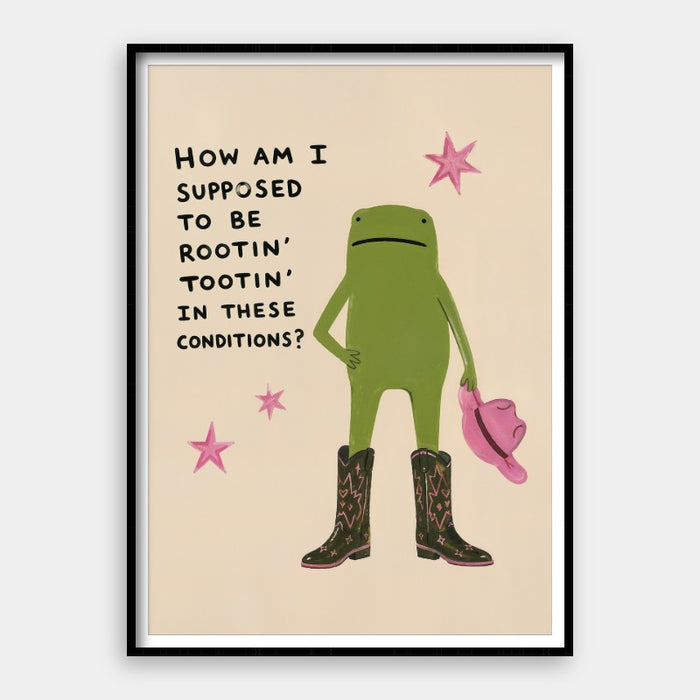 Can Not Root Toot — Art Print Vertical #01