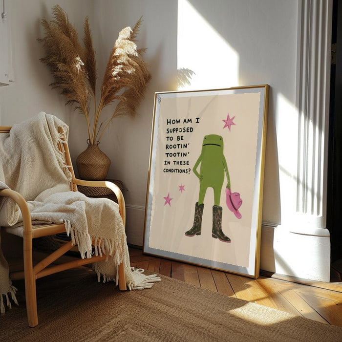 Can Not Root Toot — Art Print Vertical #02