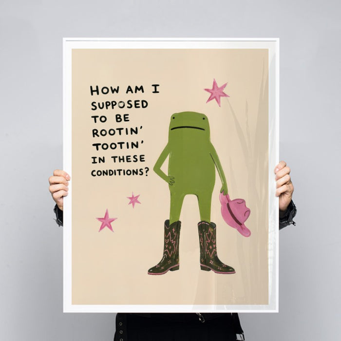 Can Not Root Toot — Art Print Vertical #03