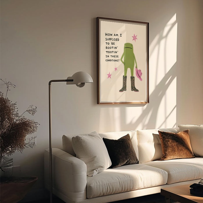 Can Not Root Toot — Art Print Vertical #05