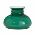Green Cased Glass 7" Student Shade, Paxton Hardware