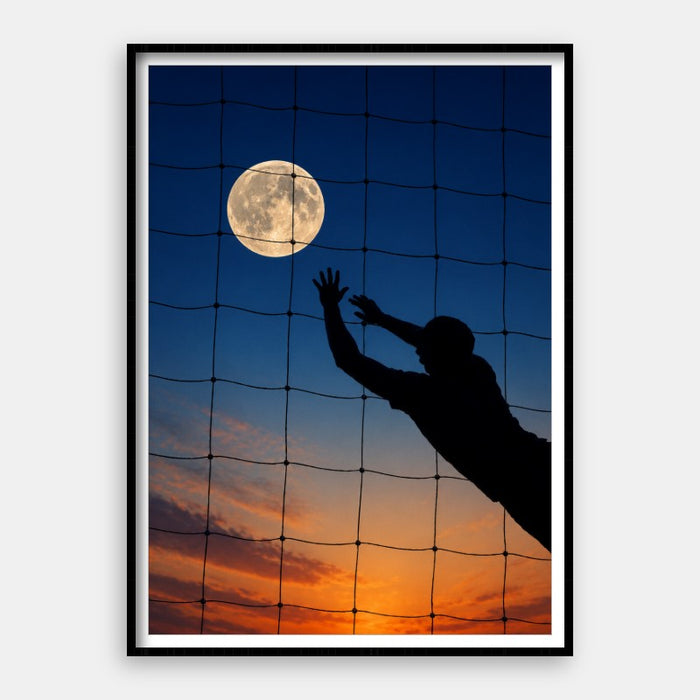 Catch The Moon — Art Print Vertical #01