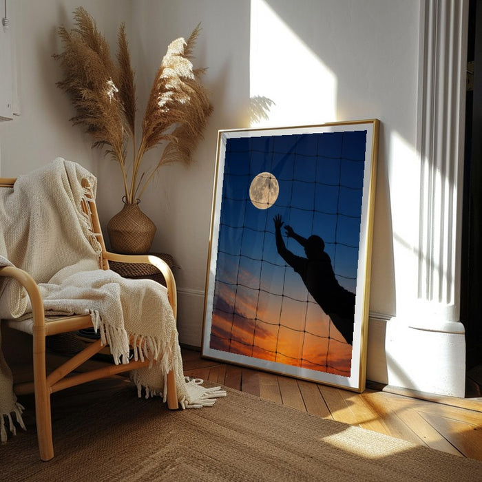 Catch The Moon — Art Print Vertical #02