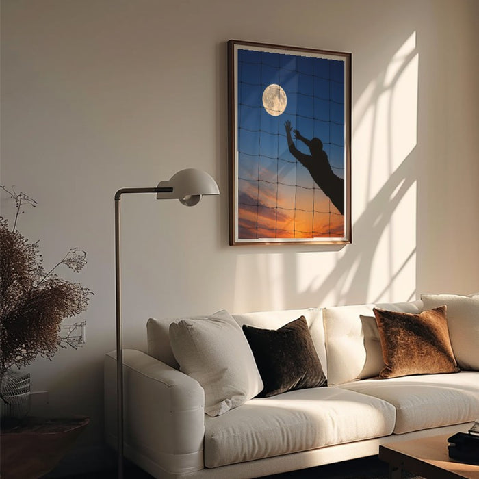 Catch The Moon — Art Print Vertical #05