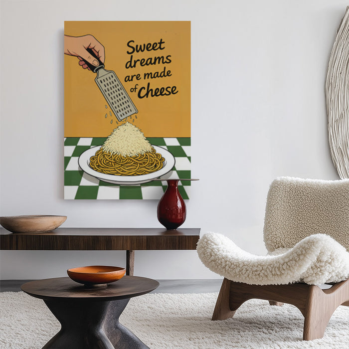 Cheesy Dreams Canvas