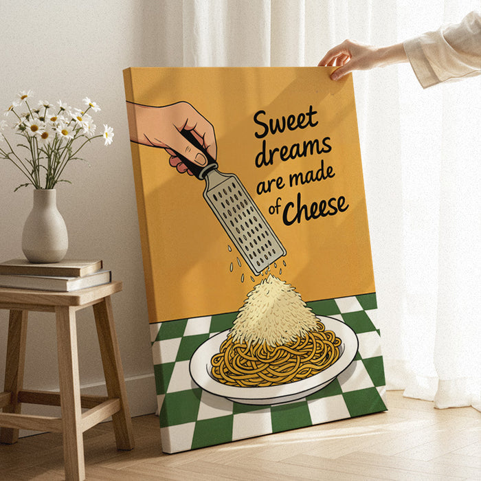 Cheesy Dreams Canvas