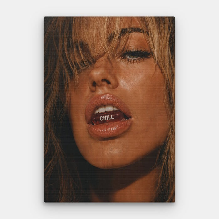 Chill Pill Canvas — Canvas Vertical #01