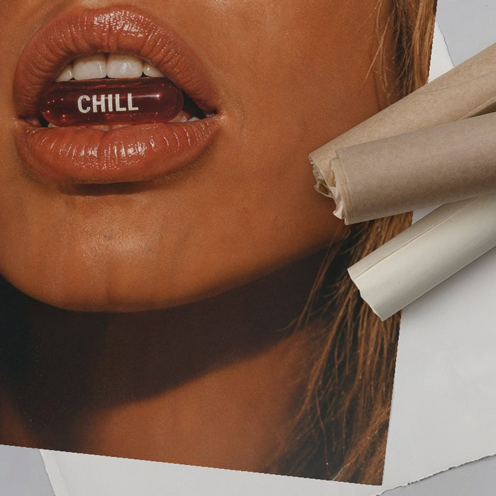 Chill Pill — Art Print Vertical #06