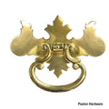 Chippendale Drawer Pull, center mount with single hole, Paxton Hardware