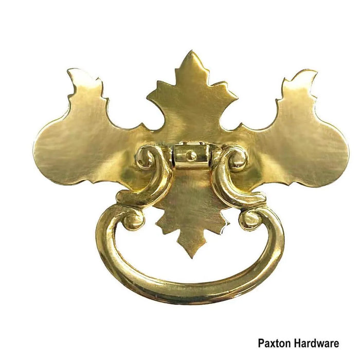 Chippendale Drawer Pull, center mount with single hole, Paxton Hardware