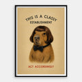 Classy Establishment — Art Print Vertical #01