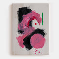 Color Breaks Through Canvas