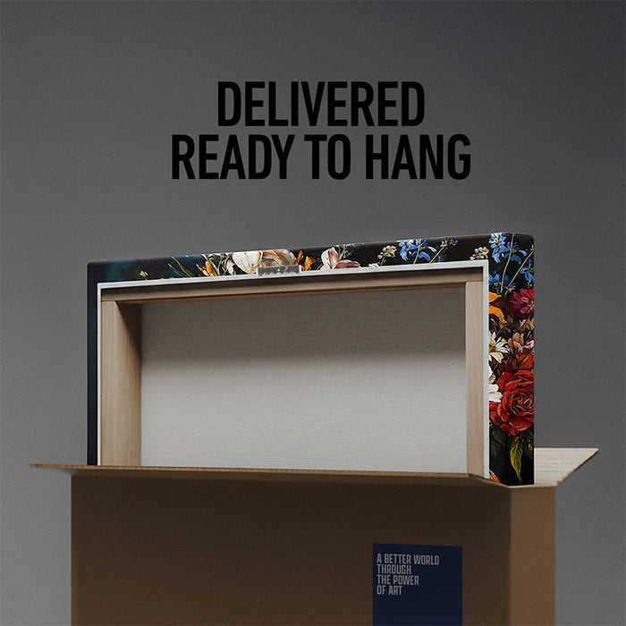 Colours Meet Morning Canvas