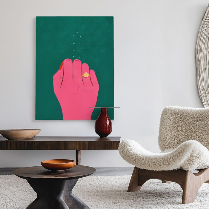 Connect The Dots Canvas — Canvas Vertical #02