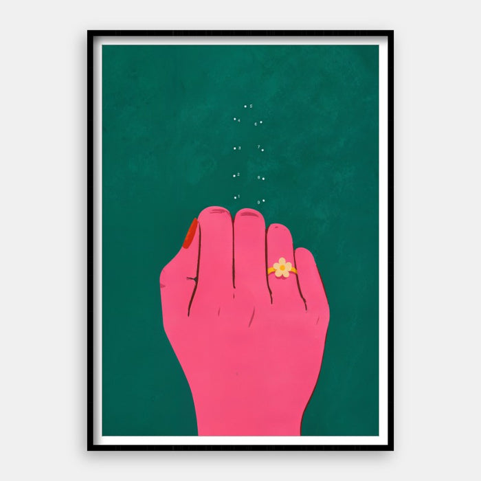 Connect The Dots — Art Print Vertical #01