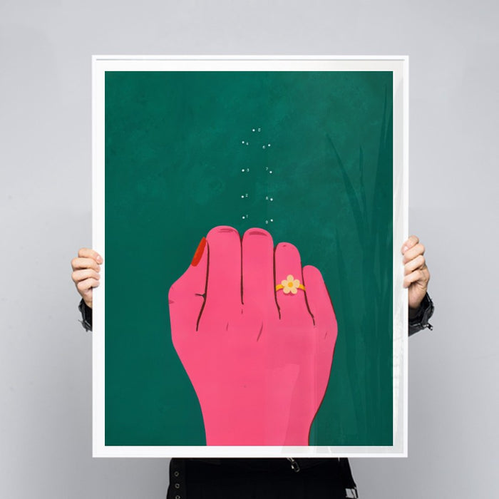 Connect The Dots — Art Print Vertical #03