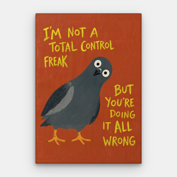 Control Freak Canvas — Canvas Vertical #01