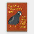 Control Freak Canvas — Canvas Vertical #01