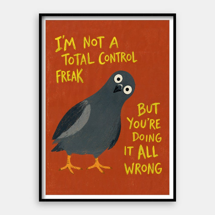 Control Freak — Art Print Vertical #01