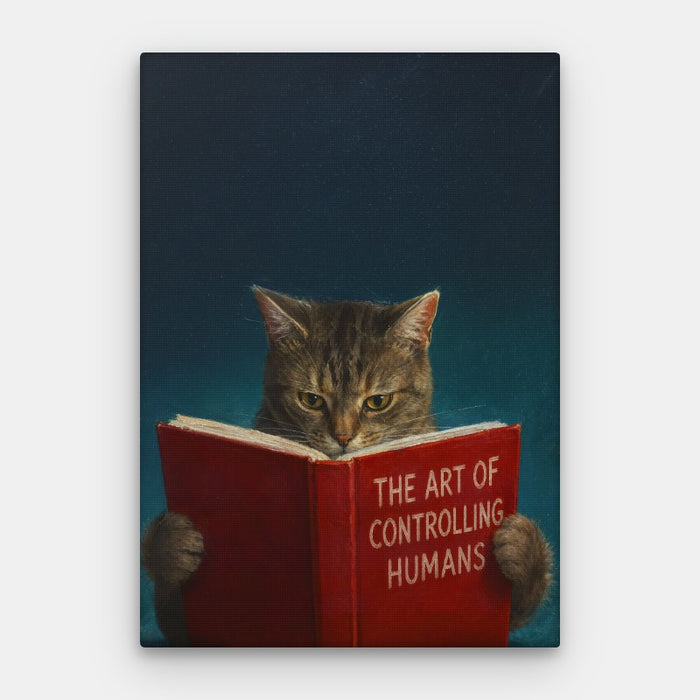 Controlling Humans Canvas — Canvas Vertical #01