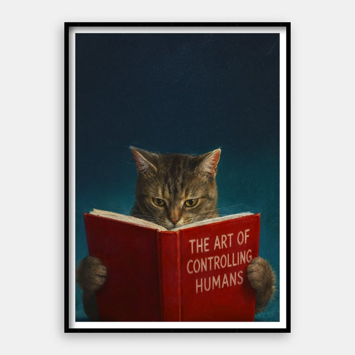 Controlling Humans — Art Print Vertical #01