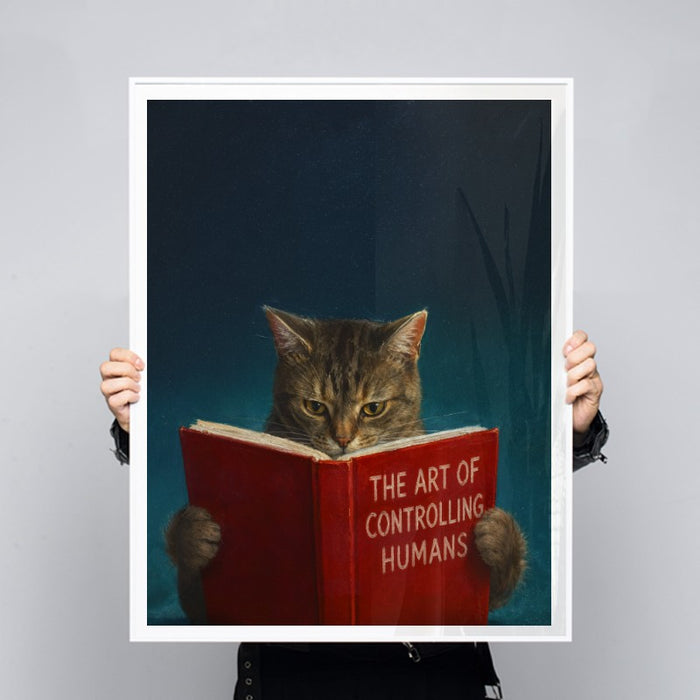 Controlling Humans — Art Print Vertical #03