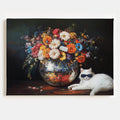 Cool Cats Live Here Canvas