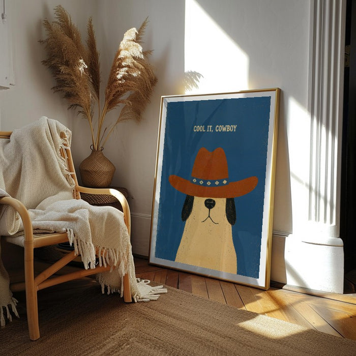 Cool It Cowboy — Art Print Vertical #02