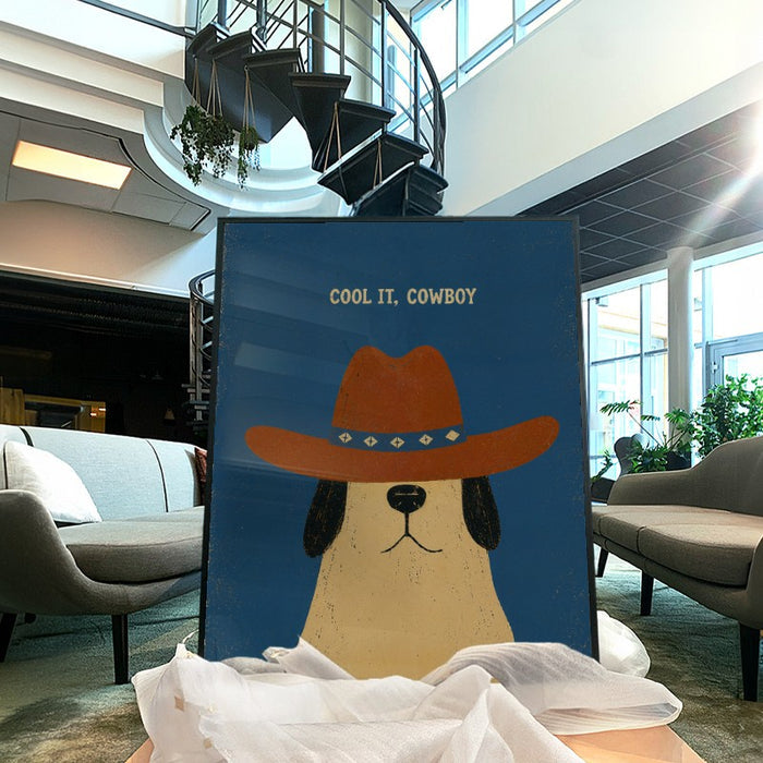 Cool It Cowboy — Art Print Vertical #04