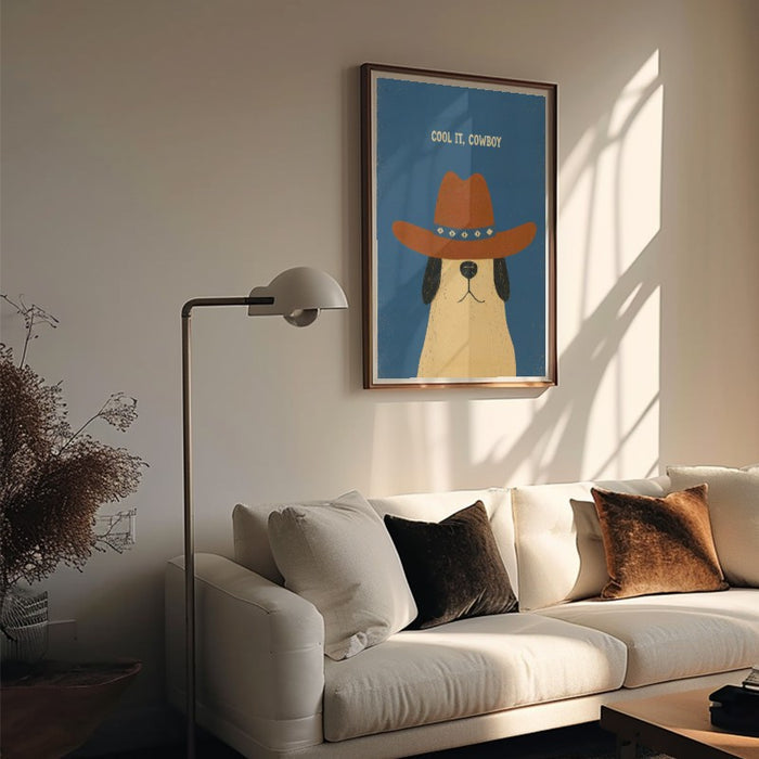 Cool It Cowboy — Art Print Vertical #05