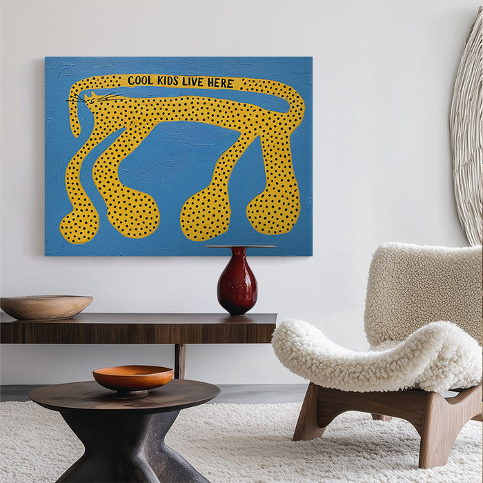 Cool Kids Live Here Canvas
