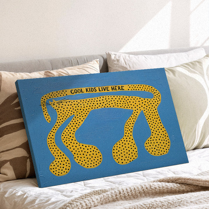Cool Kids Live Here Canvas