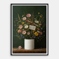 Cool People Poop Here — Art Print Vertical #01