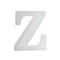 Craft Styrofoam Letter Cut Out "Z", 4-3/4-Inch, 12-Count