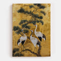 Cranes of Gold Canvas