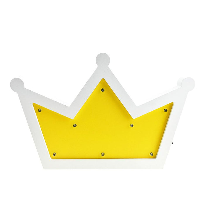 Crown LED Light Up Wall Decor, 11-1/2-Inch