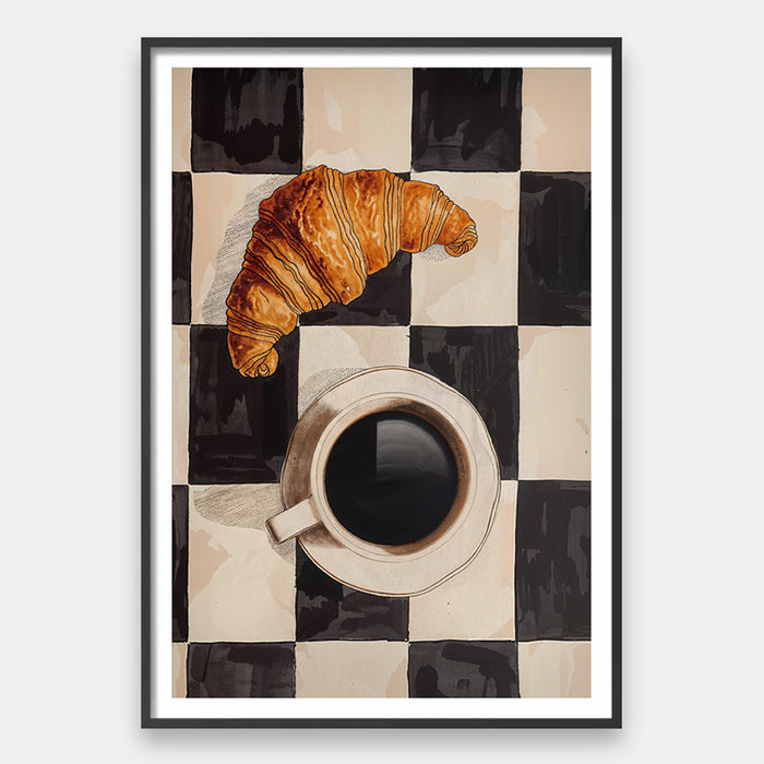 Cups And Croissant
