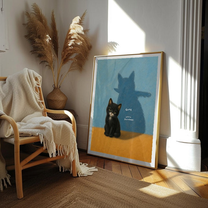 Cute Until Provoked — Art Print Vertical #02