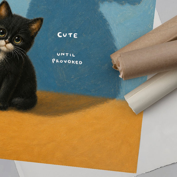 Cute Until Provoked — Art Print Vertical #06