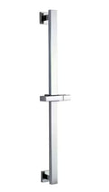 DAX Adjustable Square Slide Bar with Hand Shower Chrome Finish (DAX-1102)